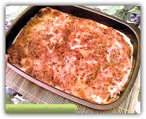 Baked Lasagna Baked Lasagna recipe