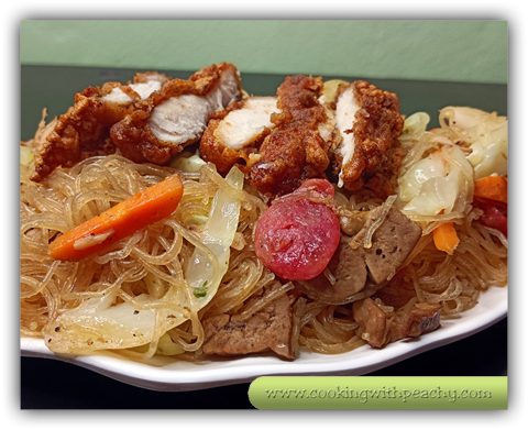 Pancit Bihon with Chicken 480x391 Pancit Bihon with Chicken 480x391