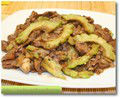 Beef Ampalaya (Bittermelon)