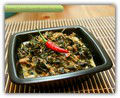 Spinach Laing with Tuna